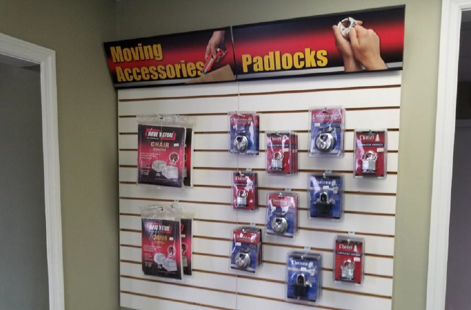 merchandise at Elyria Storage in Elyria, OH